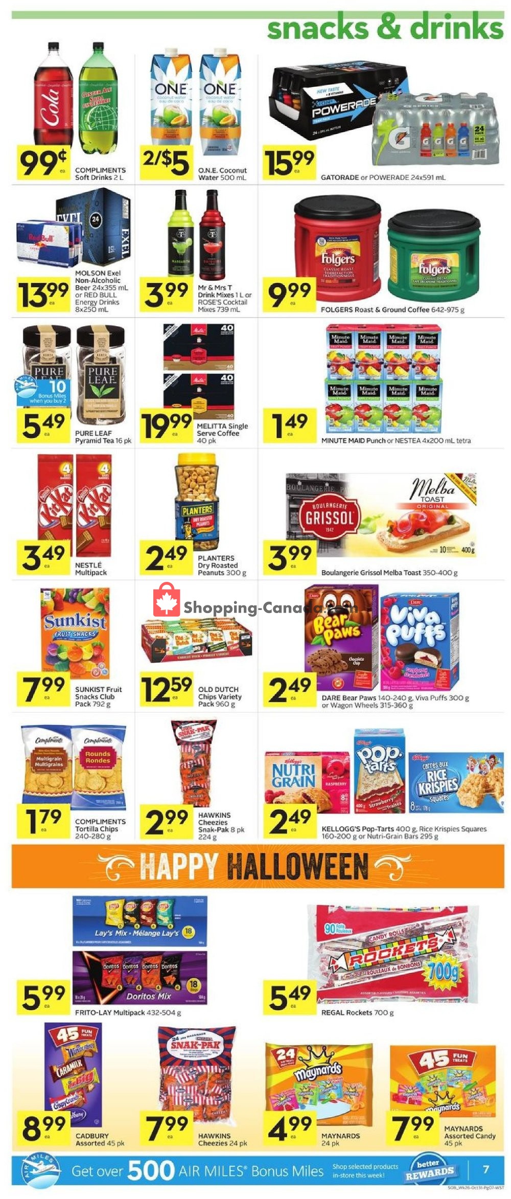 Sobeys flyer from Thursday October 25, 2018 to Wednesday October 31, 2018 - page 10