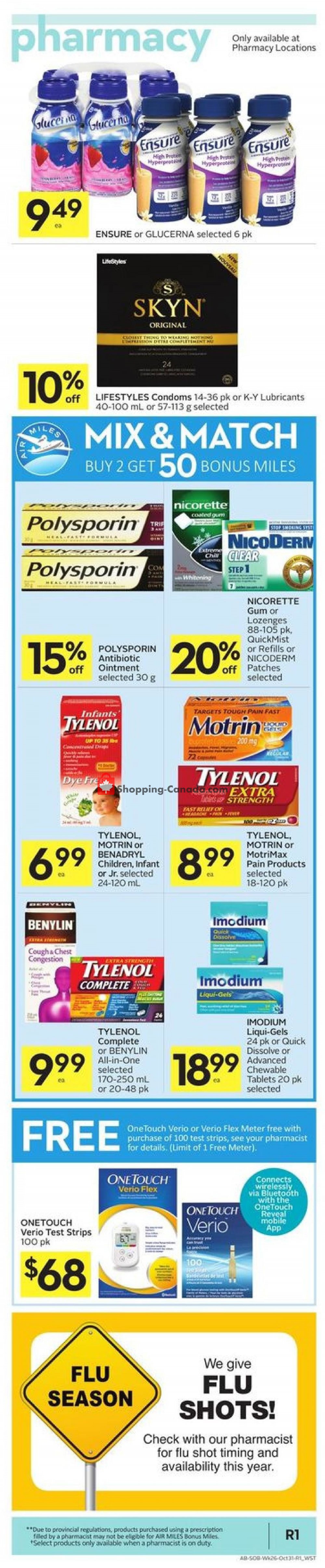 Sobeys flyer from Thursday October 25, 2018 to Wednesday October 31, 2018 - page 12