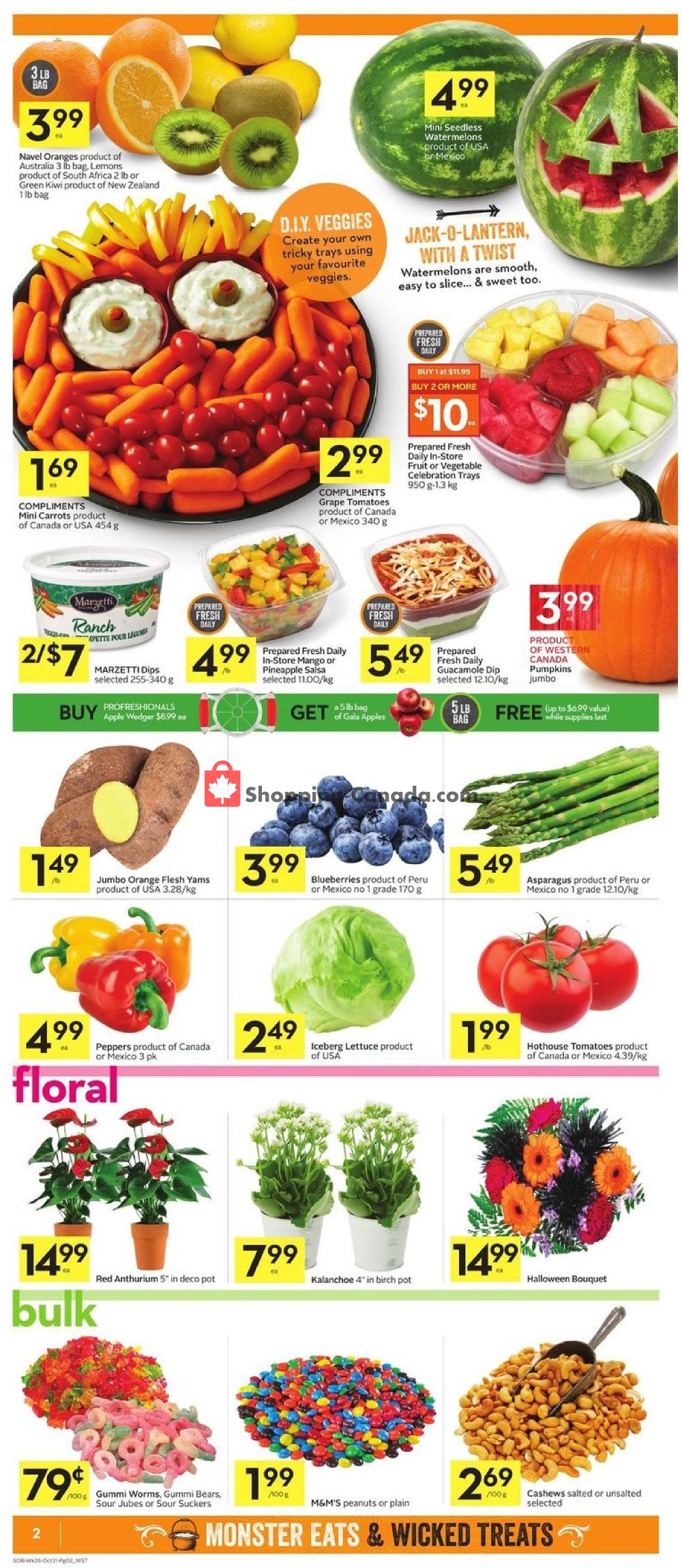 Sobeys flyer from Thursday October 25, 2018 to Wednesday October 31, 2018 - page 4