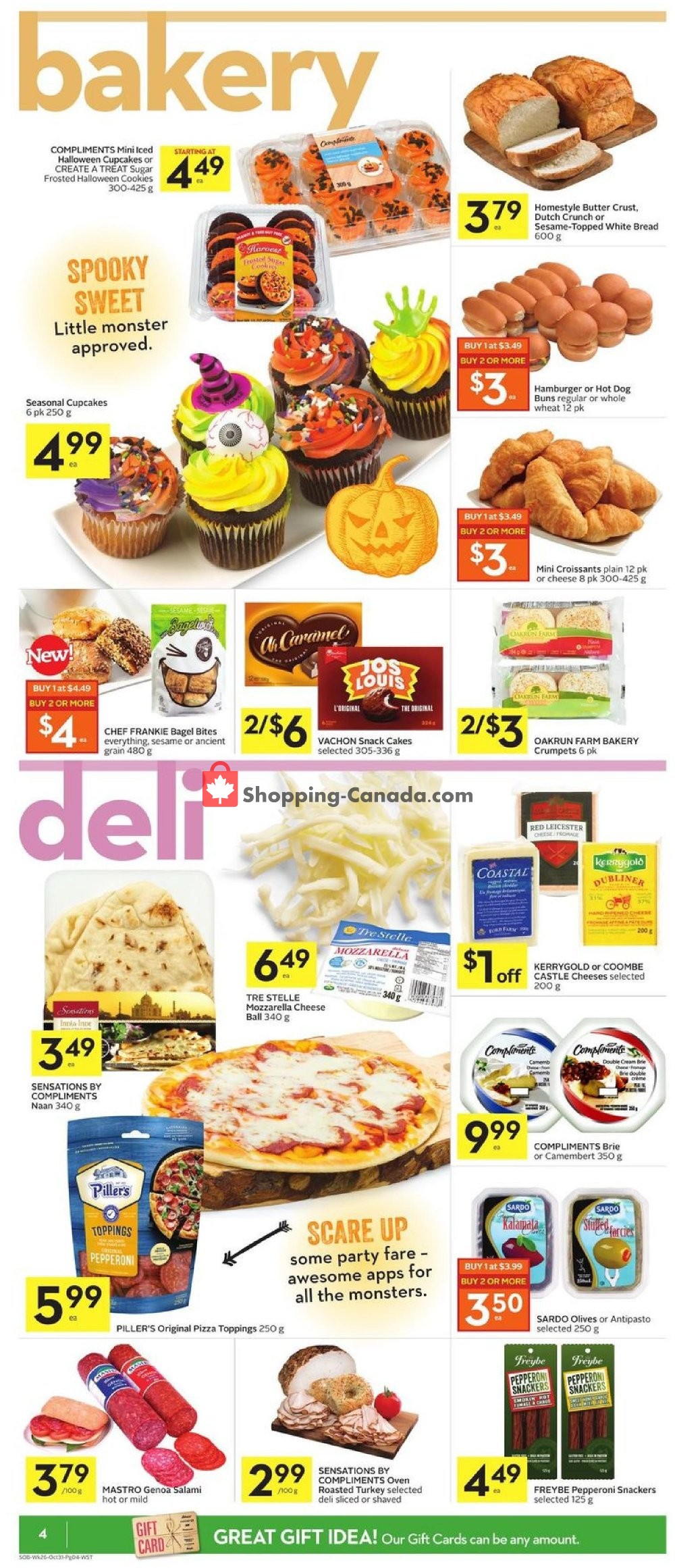 Sobeys flyer from Thursday October 25, 2018 to Wednesday October 31, 2018 - page 6