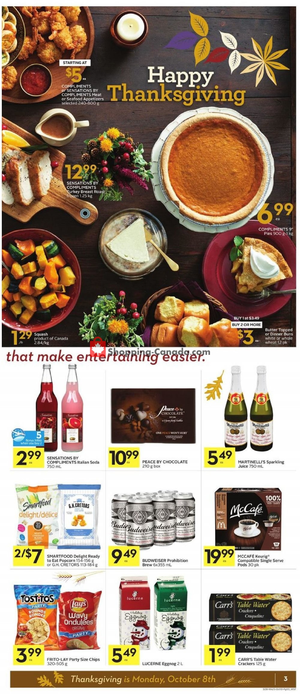 Sobeys flyer from Thursday October 4, 2018 to Wednesday October 10, 2018 - page 4