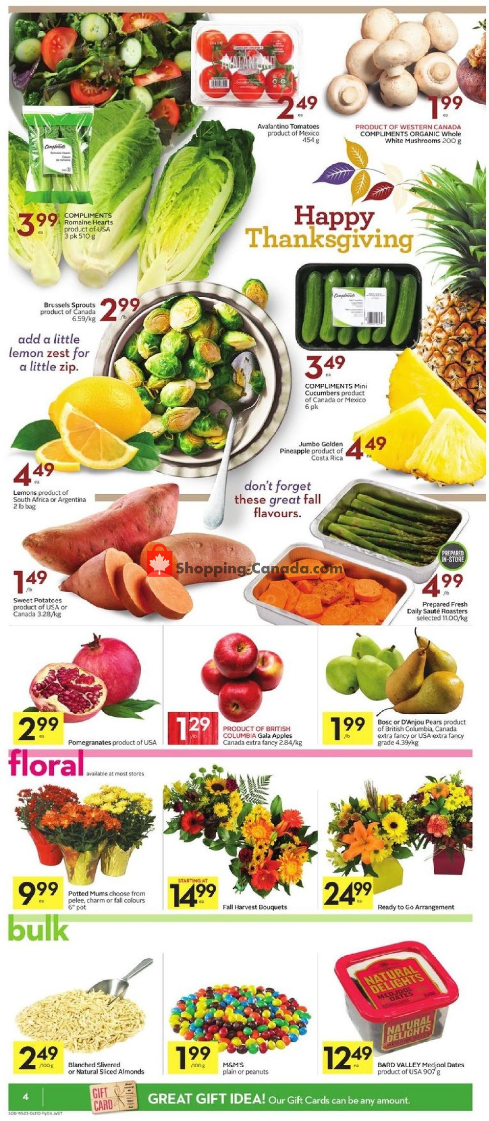 Sobeys flyer from Thursday October 4, 2018 to Wednesday October 10, 2018 - page 5