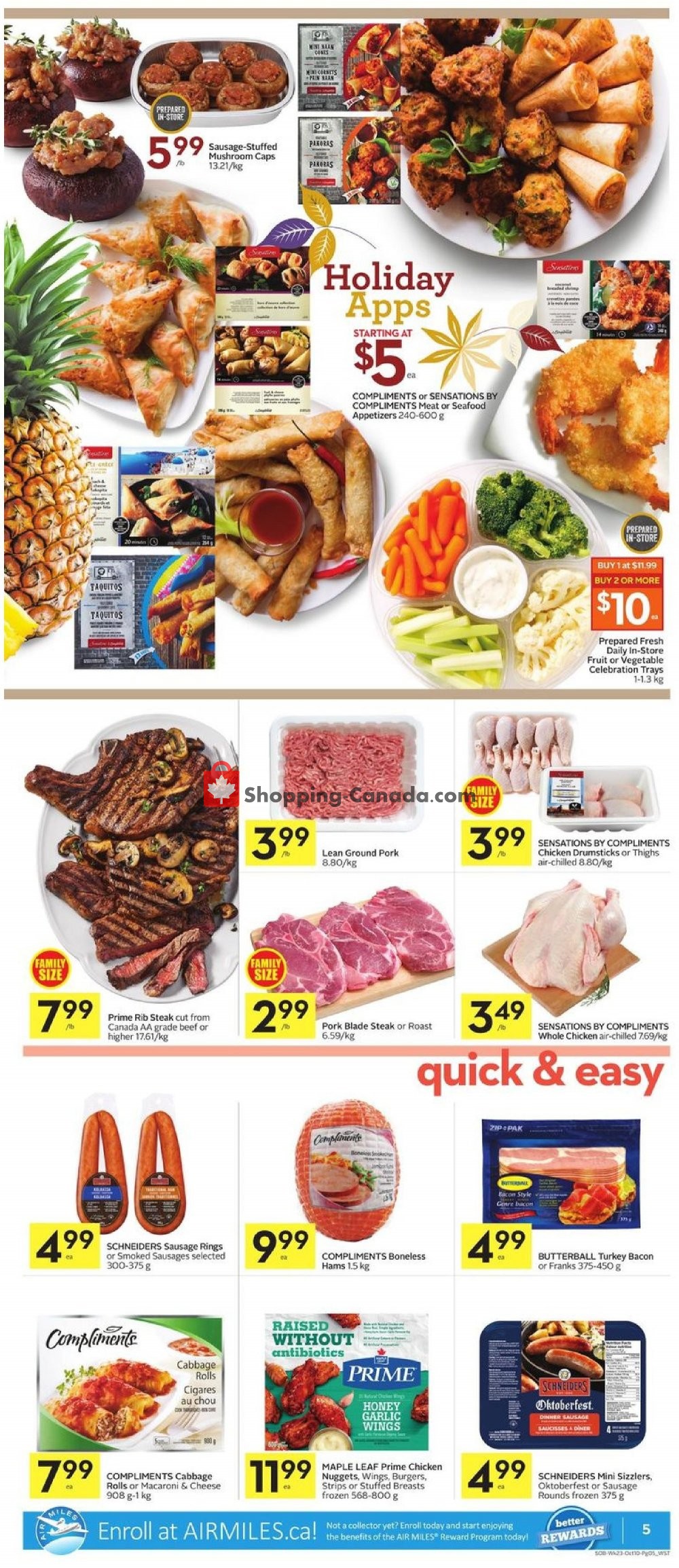 Sobeys flyer from Thursday October 4, 2018 to Wednesday October 10, 2018 - page 6