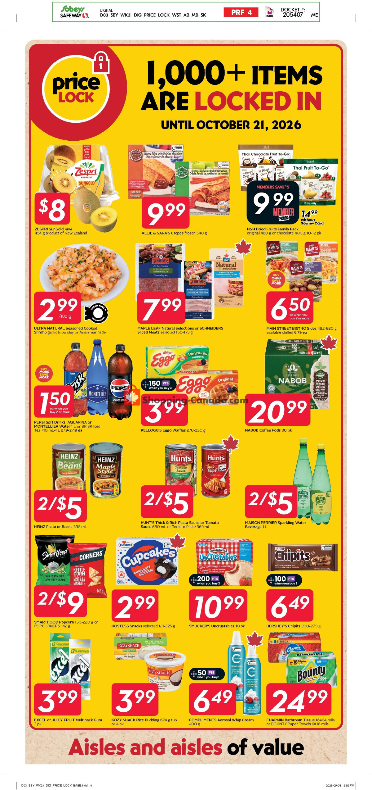 Sobeys flyer from Thursday September 17, 2026 to Wednesday September 23, 2026 - page 14