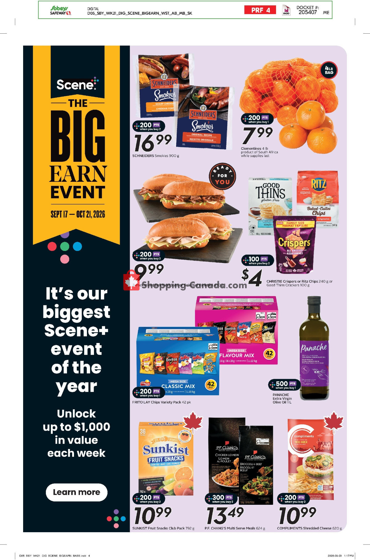 Sobeys flyer from Thursday September 17, 2026 to Wednesday September 23, 2026 - page 16