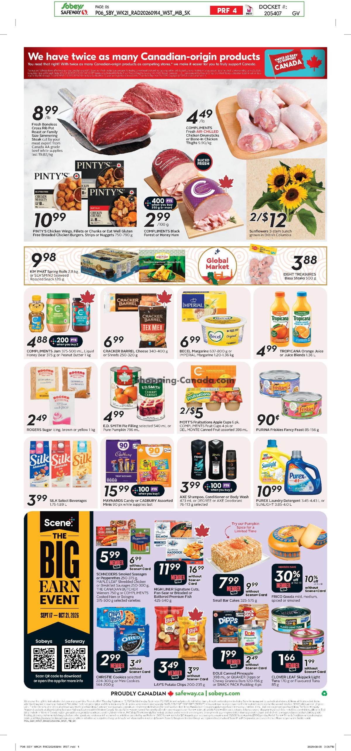 Sobeys flyer from Thursday September 17, 2026 to Wednesday September 23, 2026 - page 3