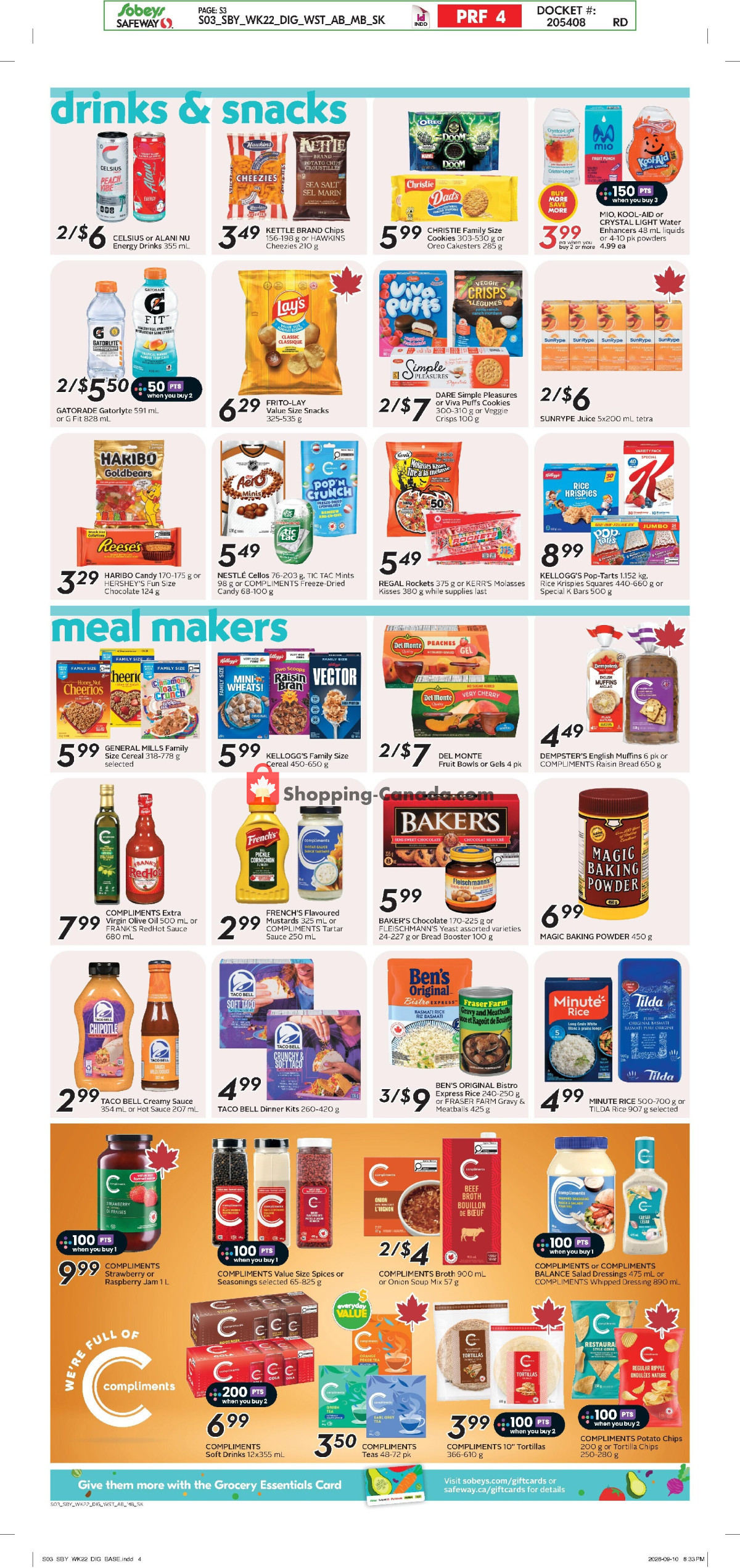 Sobeys flyer from Thursday September 24, 2026 to Wednesday September 30, 2026 - page 10