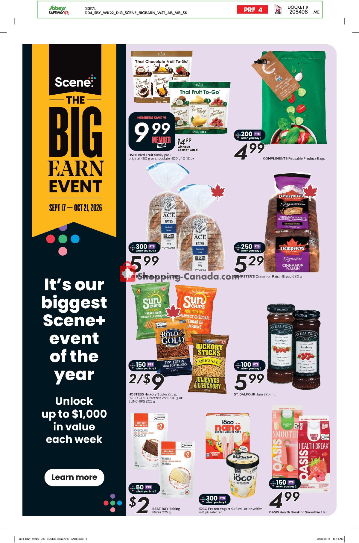 Sobeys flyer from Thursday September 24, 2026 to Wednesday September 30, 2026 - page 17