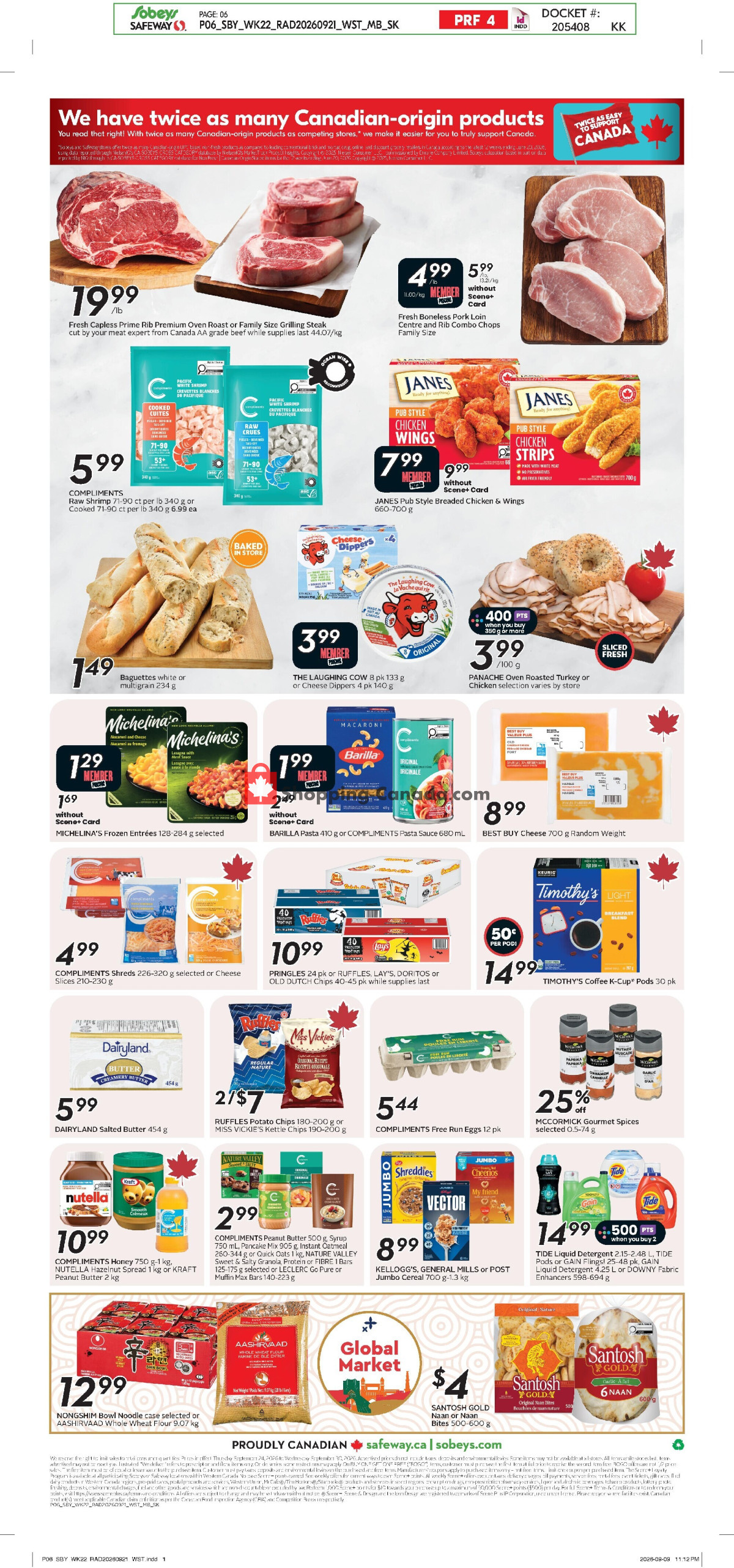 Sobeys flyer from Thursday September 24, 2026 to Wednesday September 30, 2026 - page 3