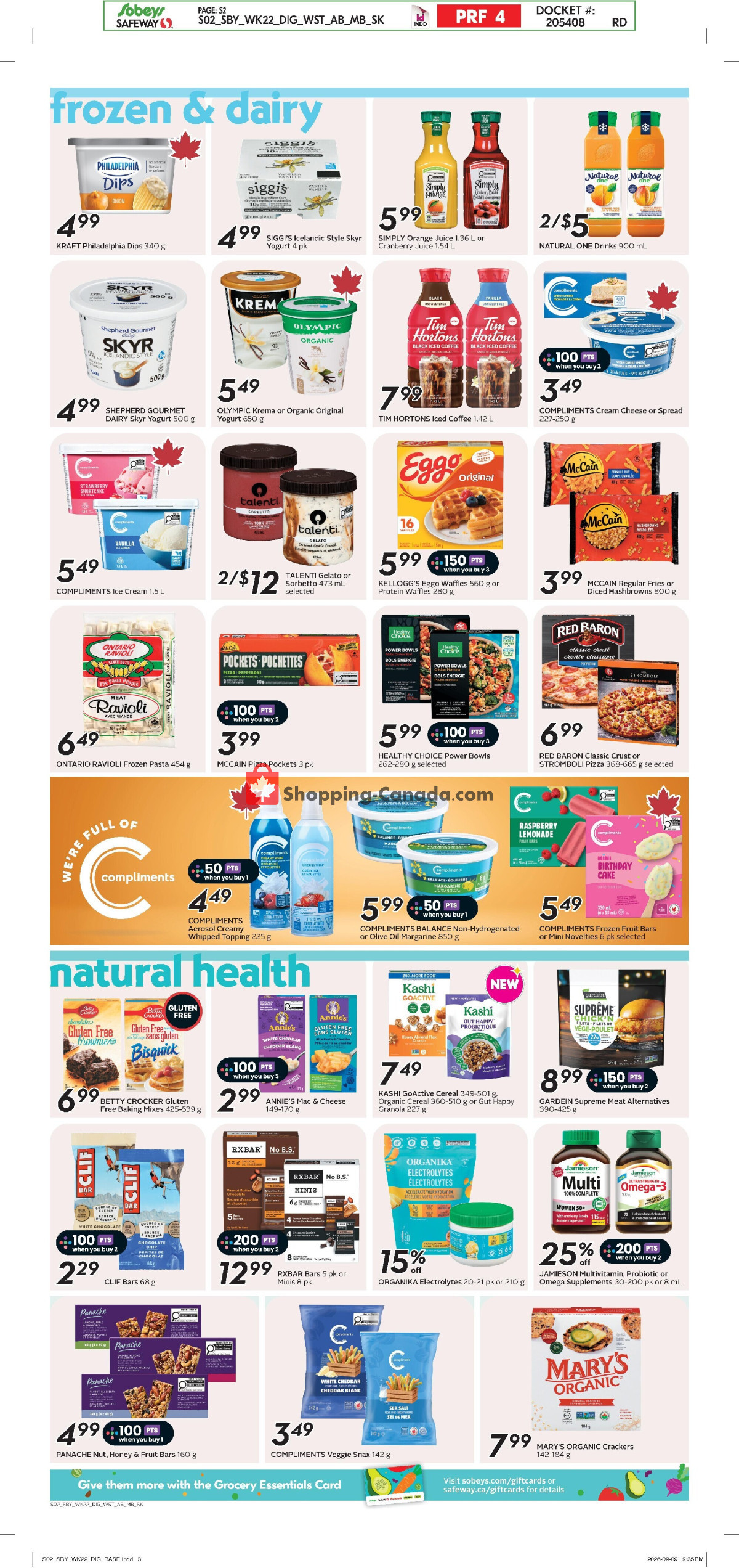 Sobeys flyer from Thursday September 24, 2026 to Wednesday September 30, 2026 - page 9
