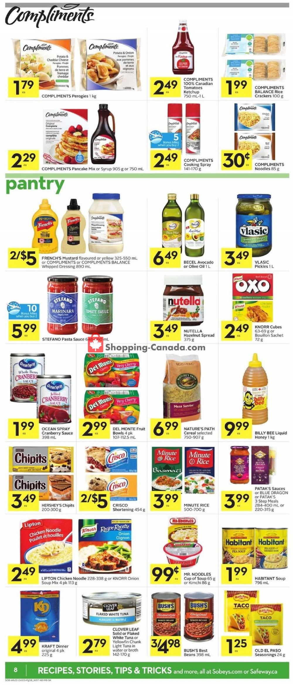 Sobeys flyer from Thursday September 27, 2018 to Wednesday October 3, 2018 - page 11
