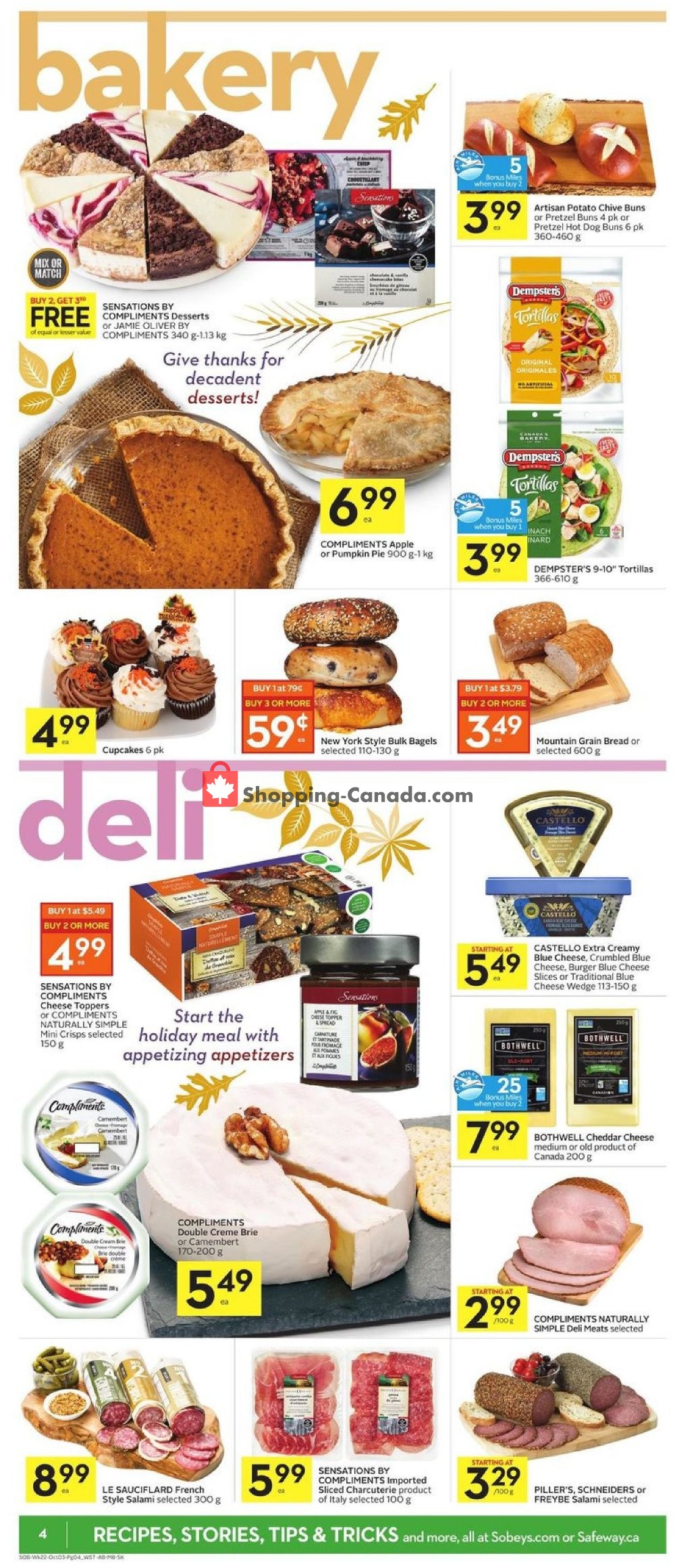Sobeys flyer from Thursday September 27, 2018 to Wednesday October 3, 2018 - page 6