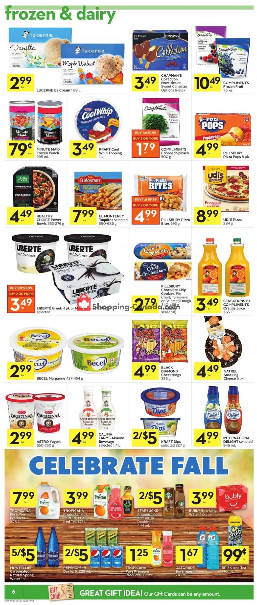 Sobeys flyer from Thursday September 27, 2018 to Wednesday October 3, 2018 - page 9