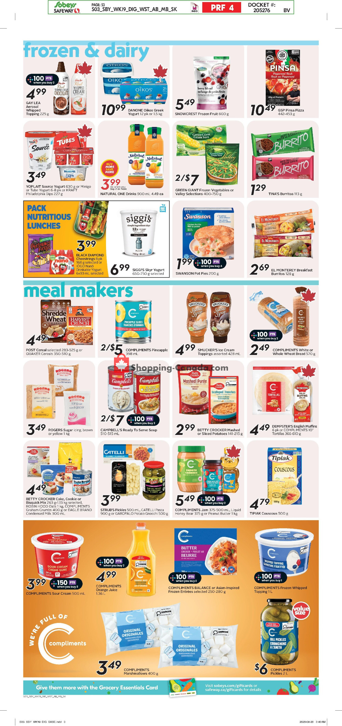 Sobeys flyer from Thursday September 3, 2026 to Wednesday September 9, 2026 - page 13