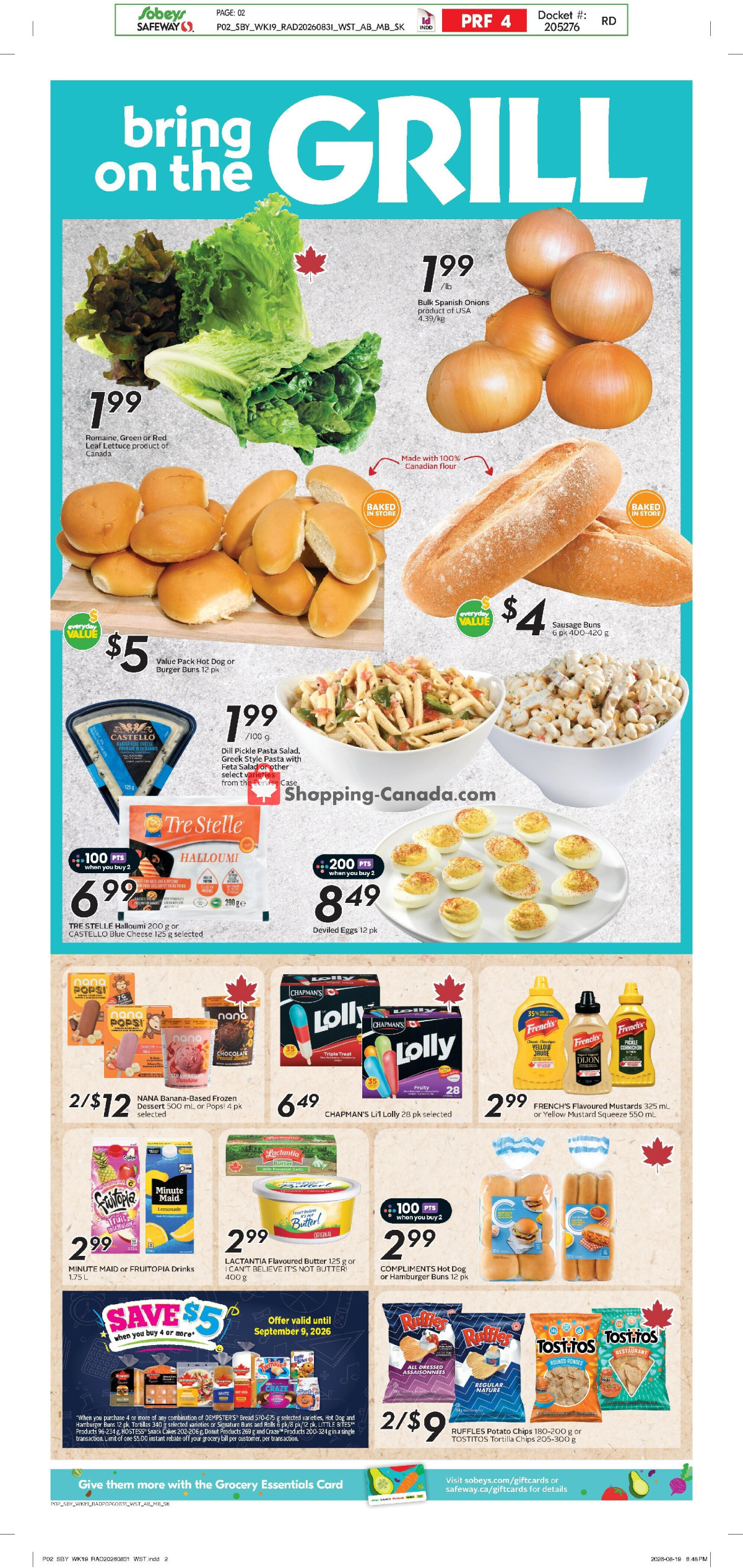 Sobeys flyer from Thursday September 3, 2026 to Wednesday September 9, 2026 - page 5