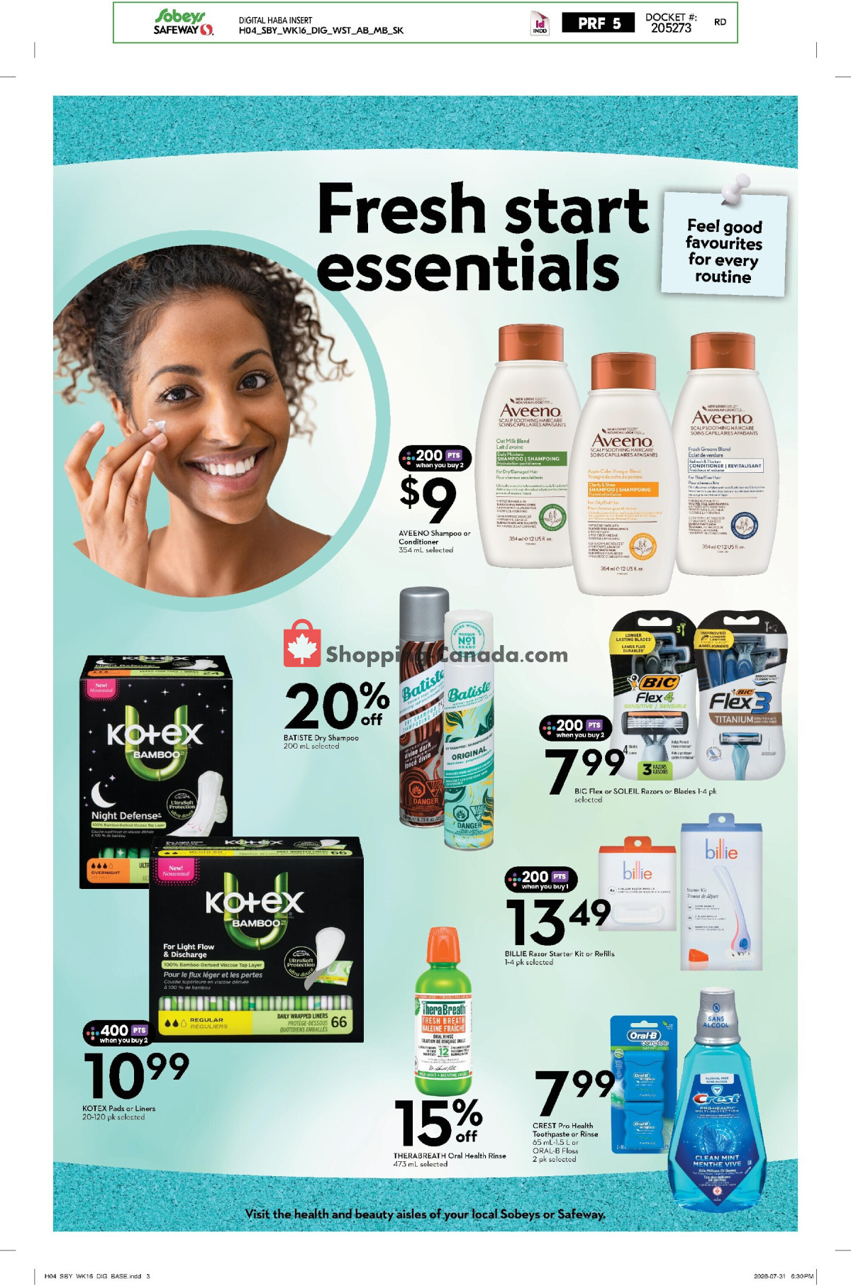 Sobeys flyer from Thursday August 13, 2026 to Wednesday September 16, 2026 - page 5