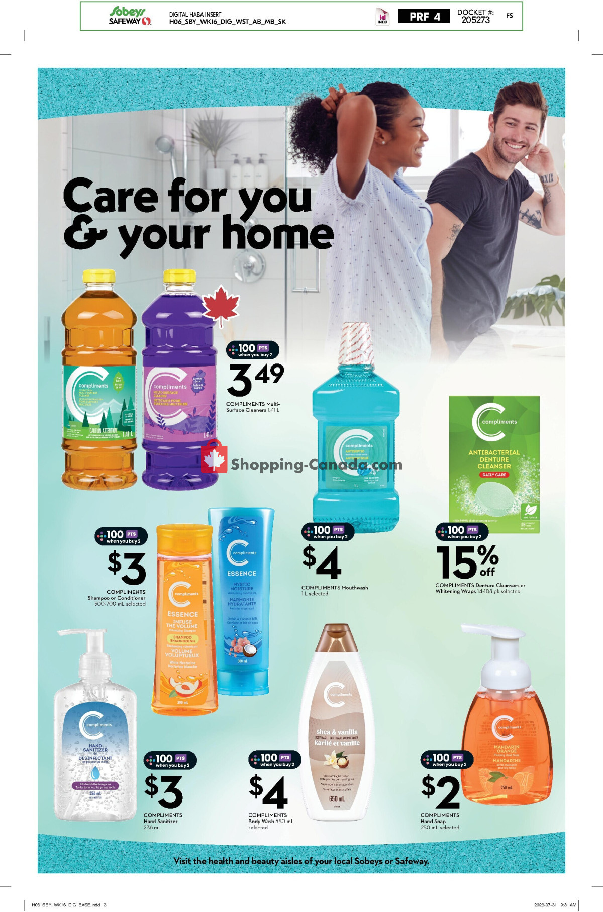 Sobeys flyer from Thursday August 13, 2026 to Wednesday September 16, 2026 - page 7