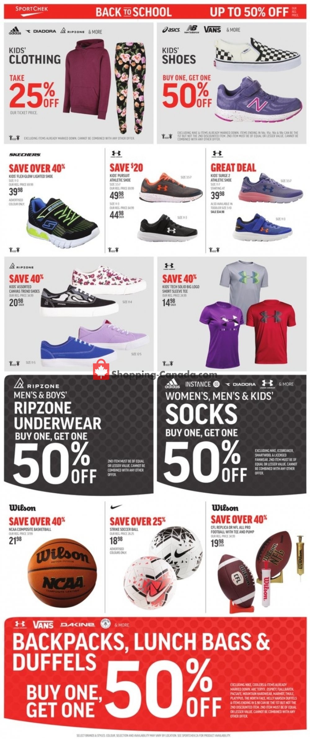 sport chek roshe
