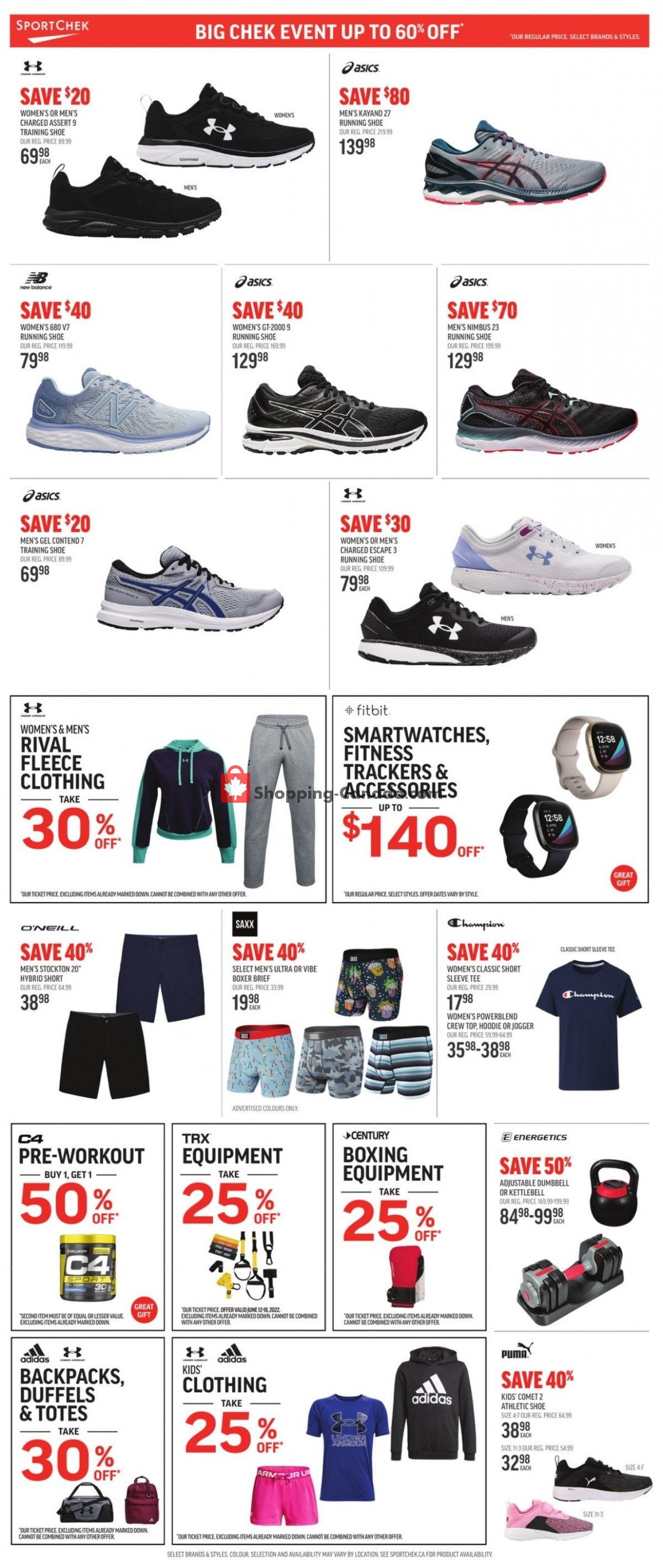 Sport Chek flyer from Thursday June 9, 2022 to Wednesday June 22, 2022 - page 3