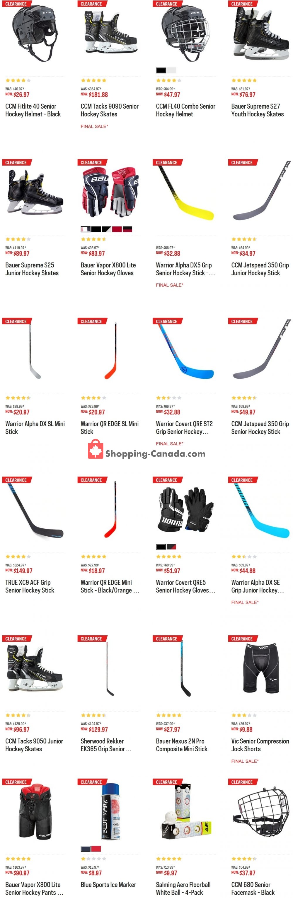 Sport Chek flyer from Saturday January 16, 2021 to Friday January 22, 2021 - page 1