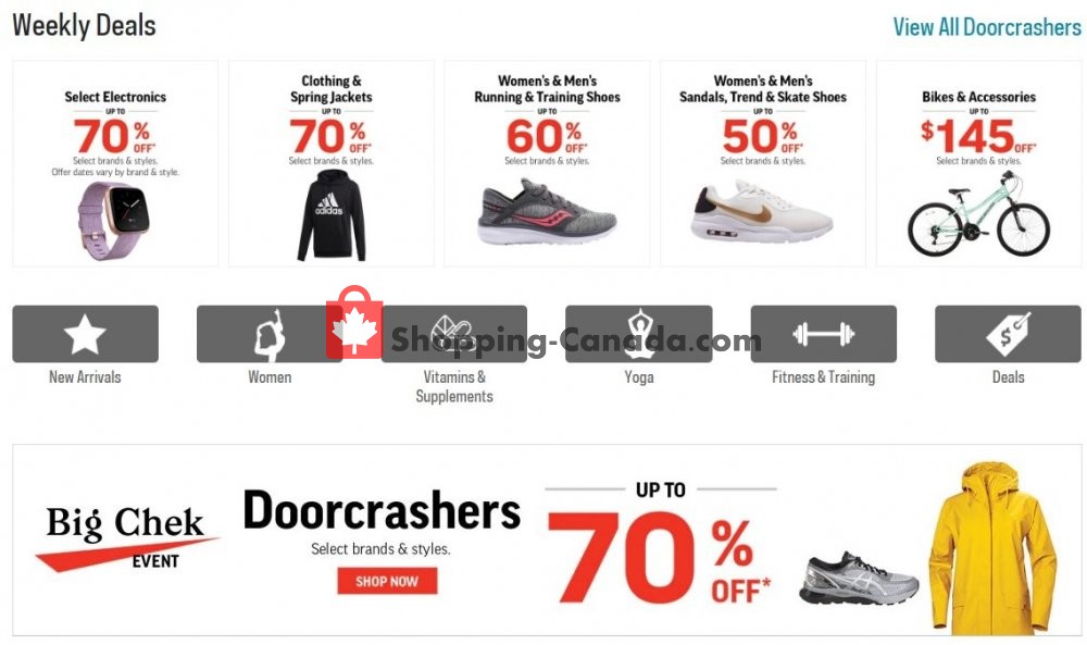 Sport Chek Canada, flyer (Hot Offer) March 18 March 24, 2020