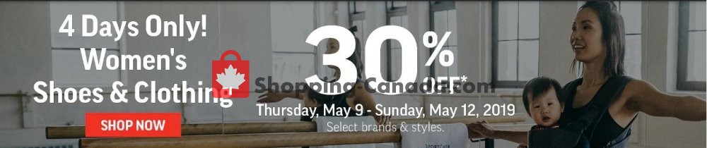 Sport Chek flyer from Thursday May 9, 2019 to Sunday May 12, 2019 - page 1