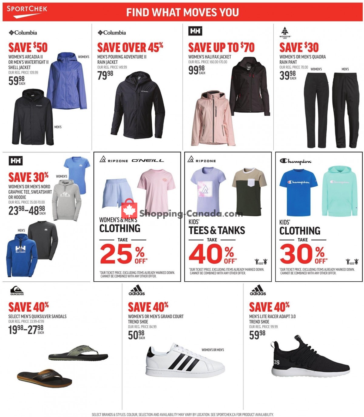 Sport Chek flyer from Thursday May 12, 2022 to Wednesday May 25, 2022 - page 3