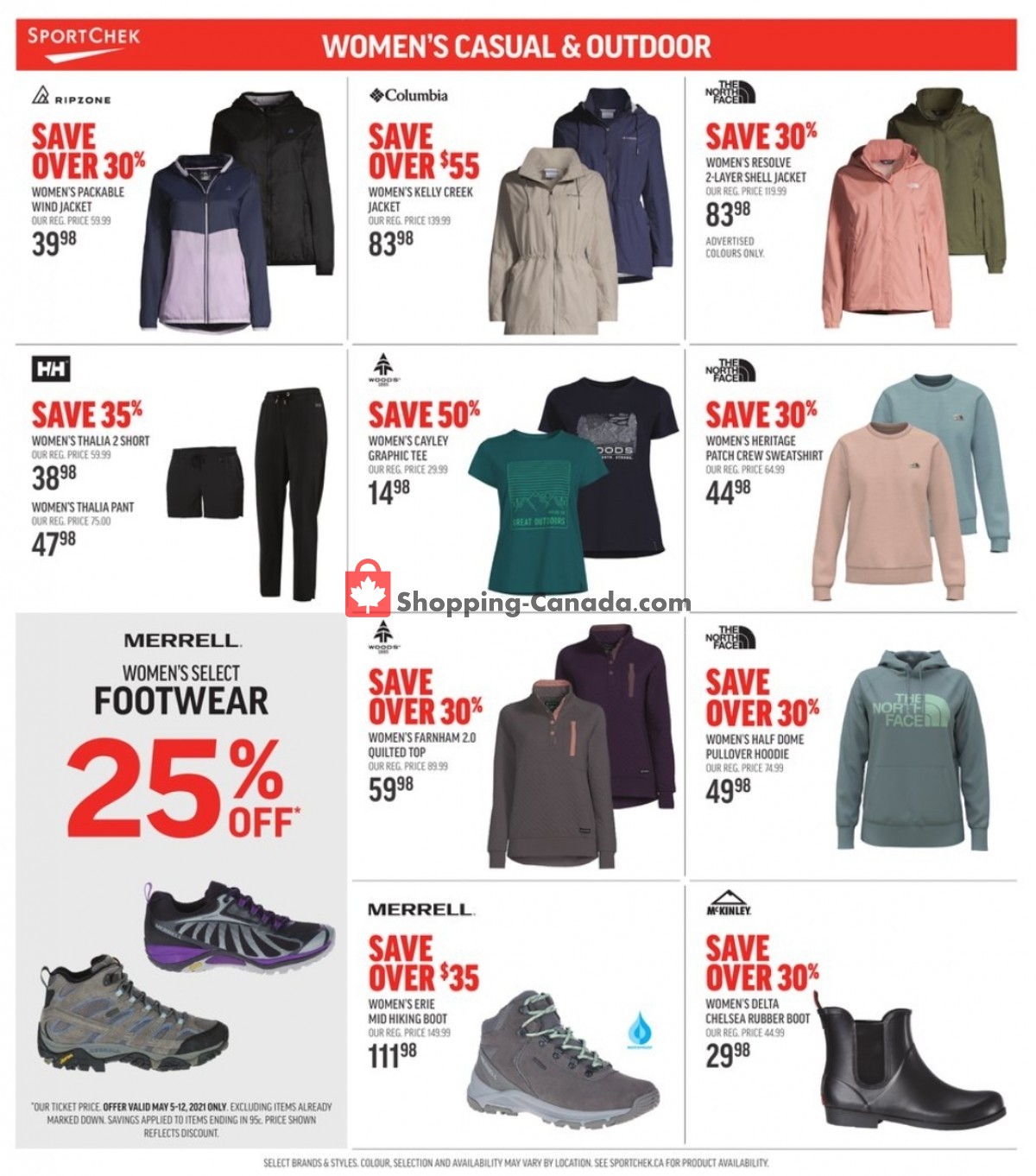 Sport Chek flyer from Monday May 3, 2021 to Wednesday May 12, 2021 - page 4