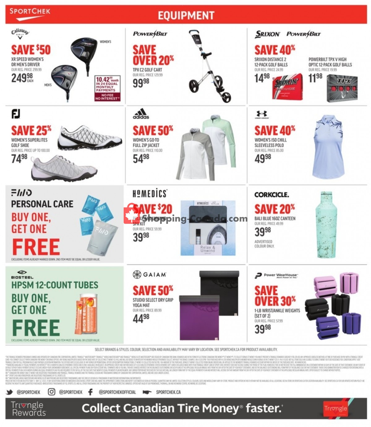 Sport Chek flyer from Monday May 3, 2021 to Wednesday May 12, 2021 - page 9