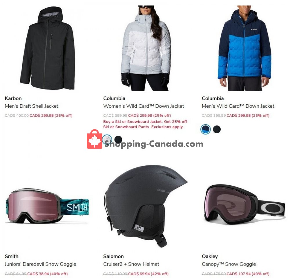 Sporting Life Canada, flyer (Special Offer) November 5 November 11