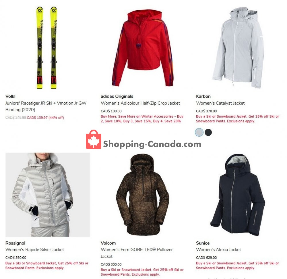 Sporting Life Canada, flyer (Special Offer) November 5 November 11