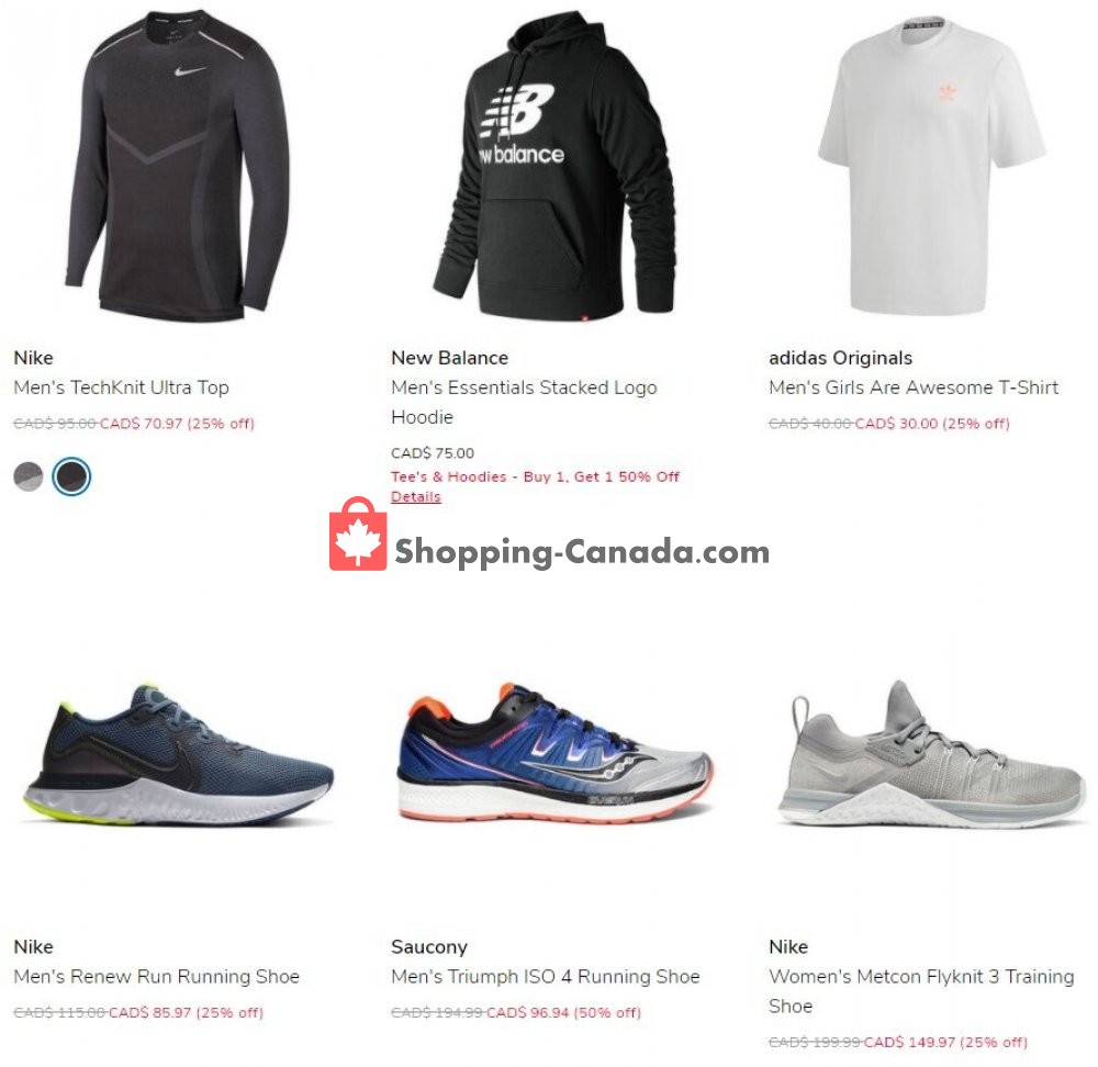 Sporting Life Canada, flyer (Special Offer) September 7 September