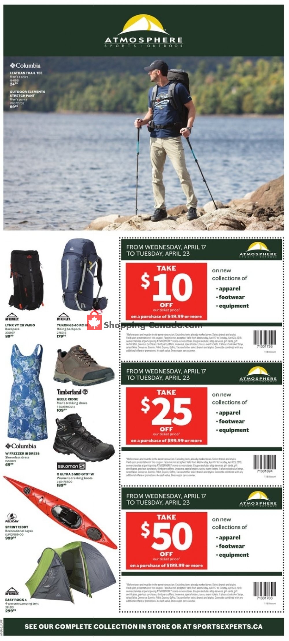 Sports Experts flyer from Wednesday April 17, 2019 to Tuesday April 23, 2019 - page 3