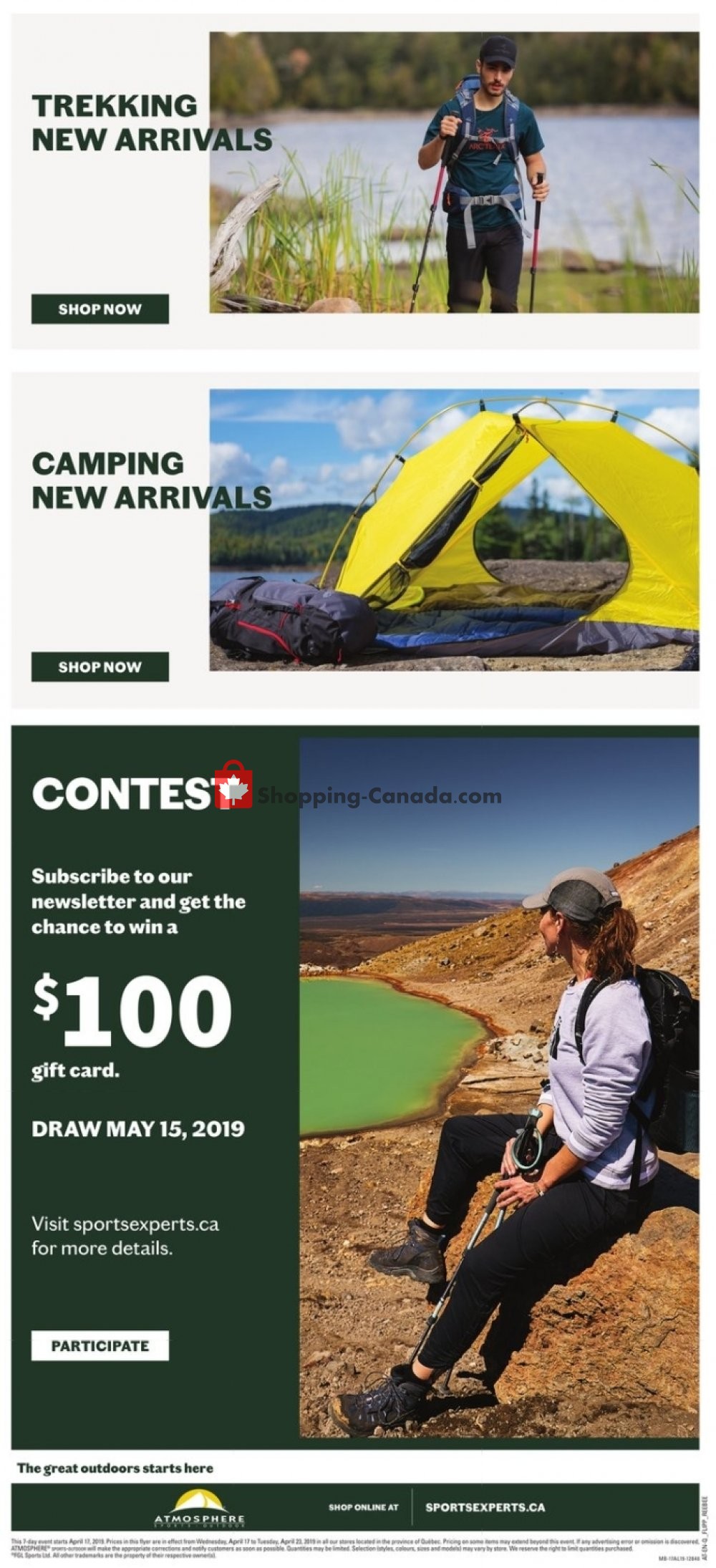 Sports Experts flyer from Wednesday April 17, 2019 to Tuesday April 23, 2019 - page 4