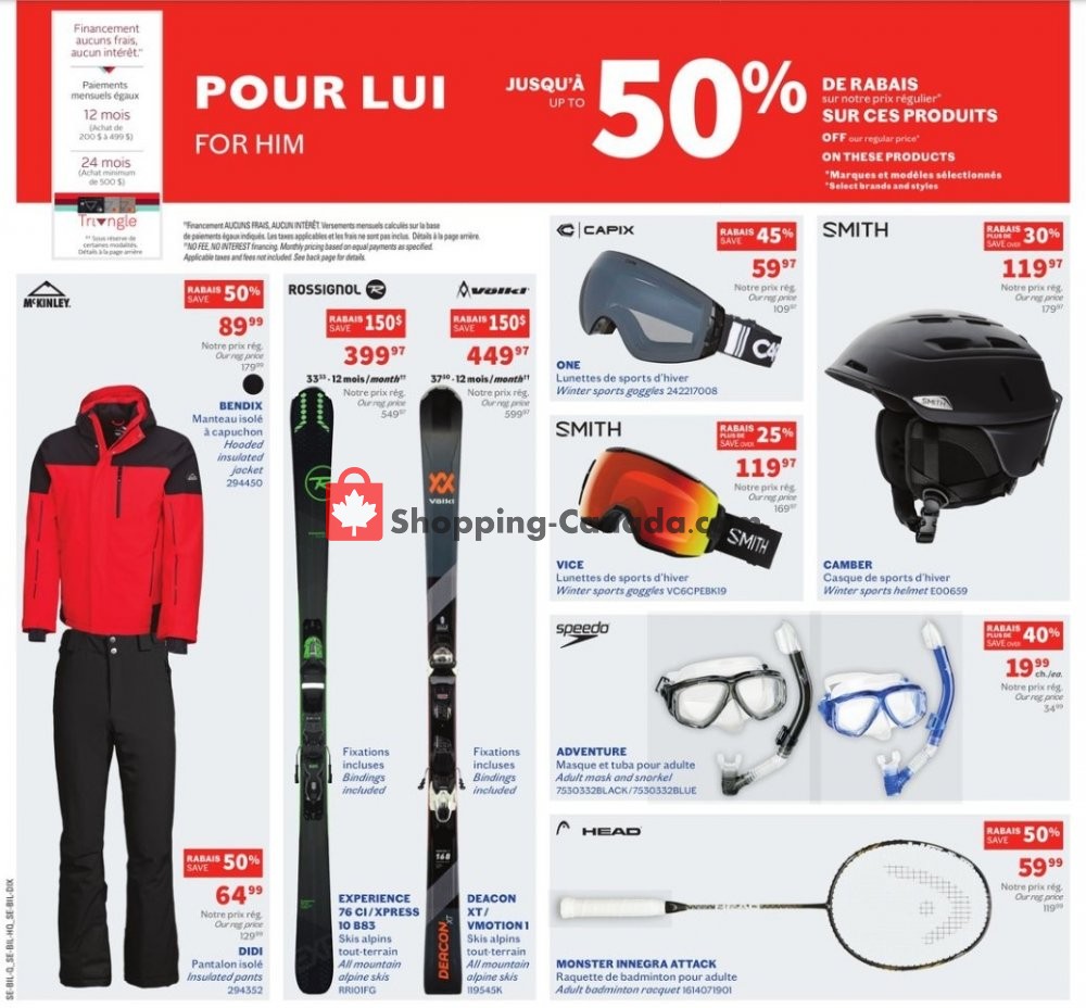 Sports Experts flyer from Wednesday November 6, 2019 to Sunday November 17, 2019 - page 7