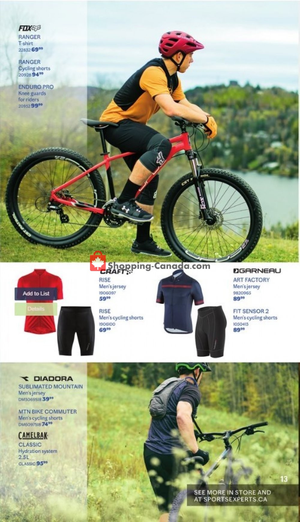 Sports Experts flyer from Wednesday April 17, 2019 to Wednesday June 26, 2019 - page 13