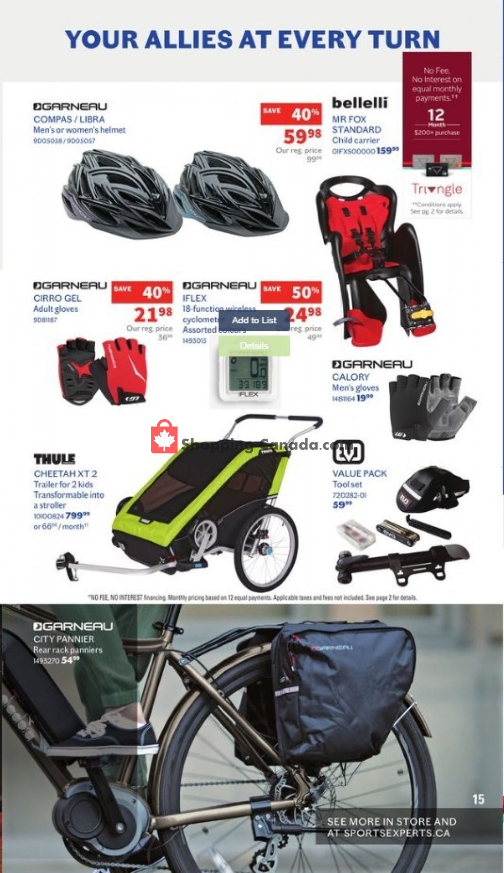 Sports Experts flyer from Wednesday April 17, 2019 to Wednesday June 26, 2019 - page 15