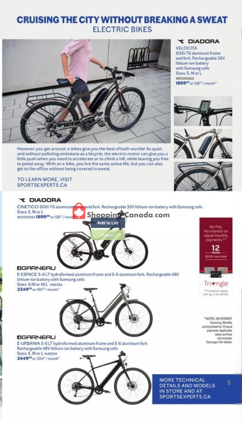 Sports Experts flyer from Wednesday April 17, 2019 to Wednesday June 26, 2019 - page 9