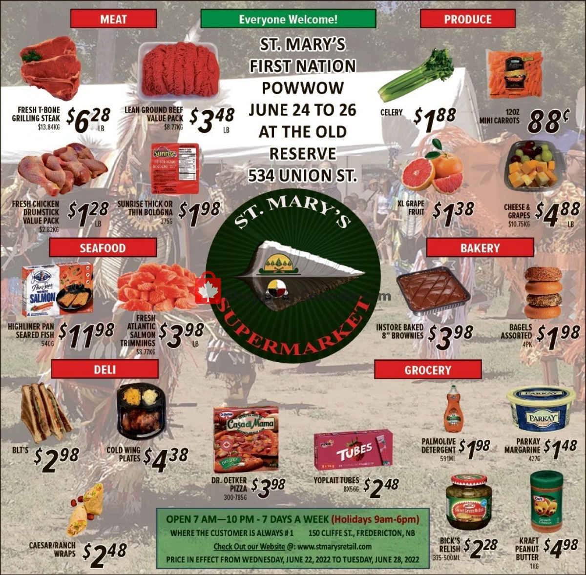 St. Mary's Supermarket flyer from Wednesday June 22, 2022 to Tuesday June 28, 2022 - page 1
