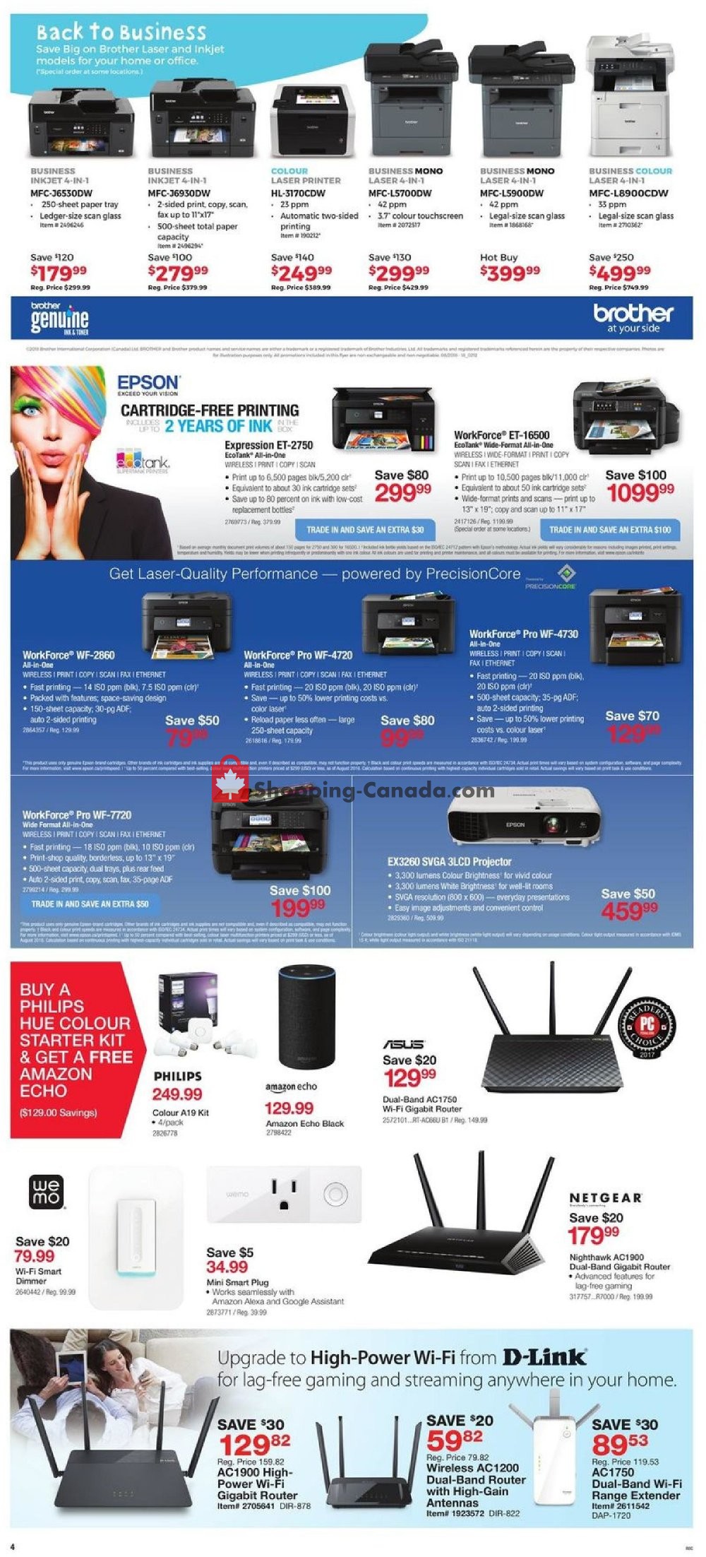 Staples flyer from Wednesday October 3, 2018 to Tuesday October 9, 2018 - page 7