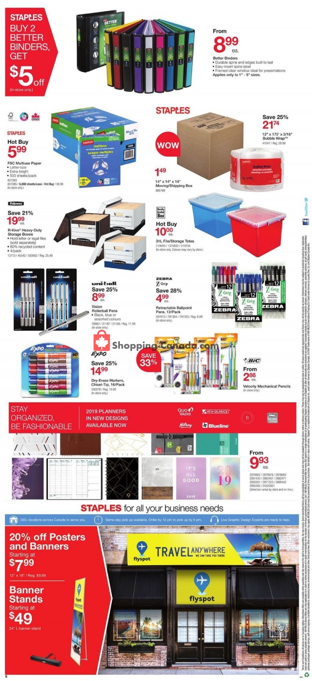 Staples flyer from Wednesday October 3, 2018 to Tuesday October 9, 2018 - page 9