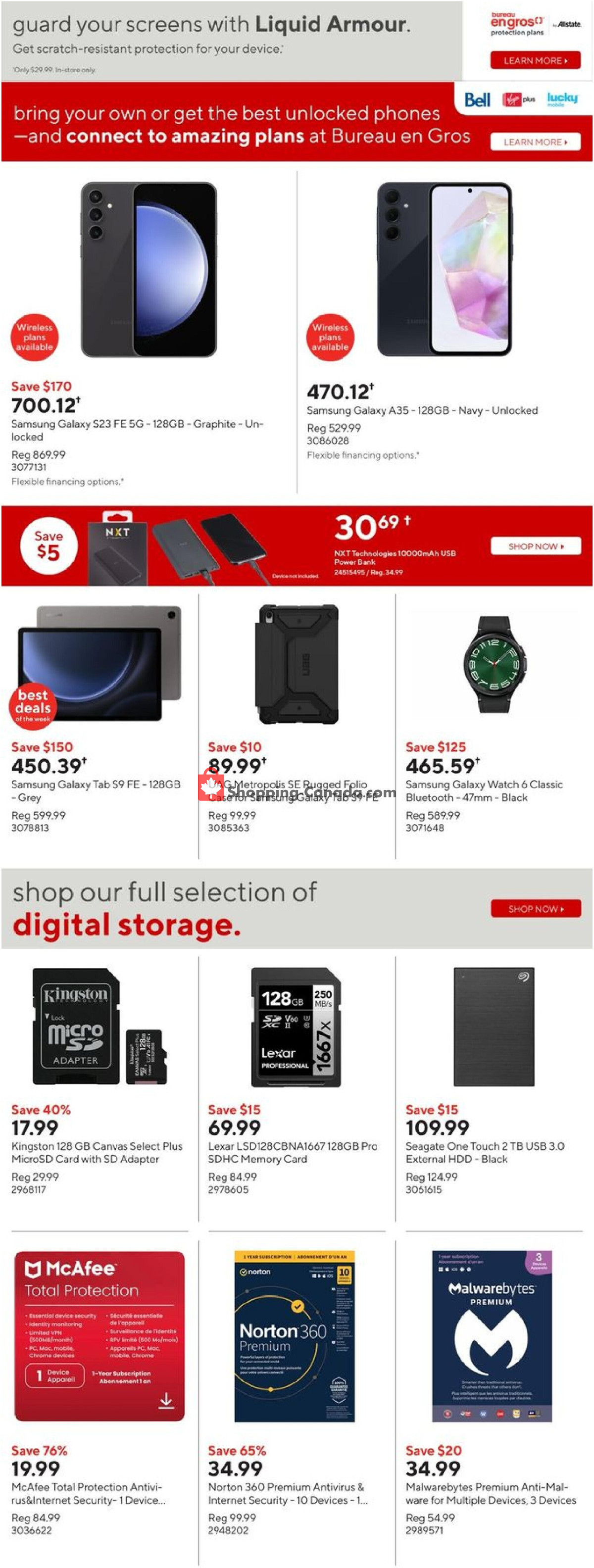 Staples flyer from Wednesday May 8, 2024 to Tuesday May 14, 2024 - page 13