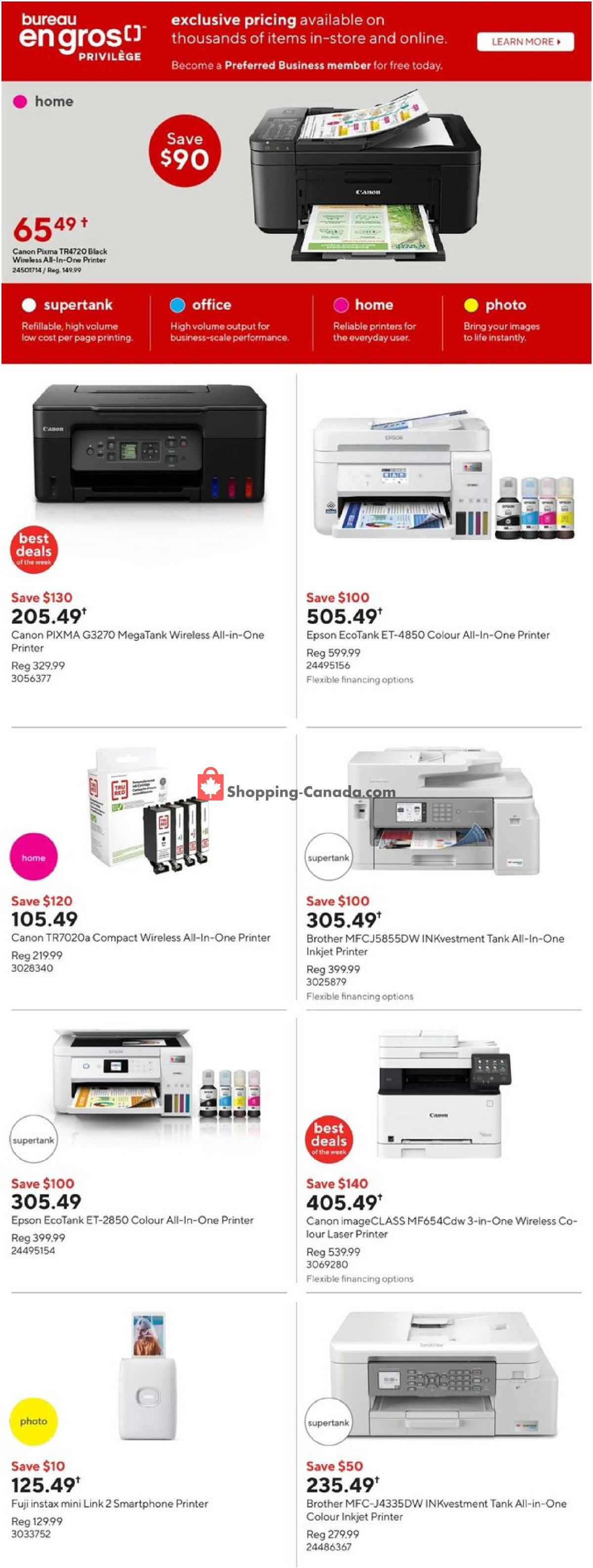 Staples flyer from Wednesday May 8, 2024 to Tuesday May 14, 2024 - page 16