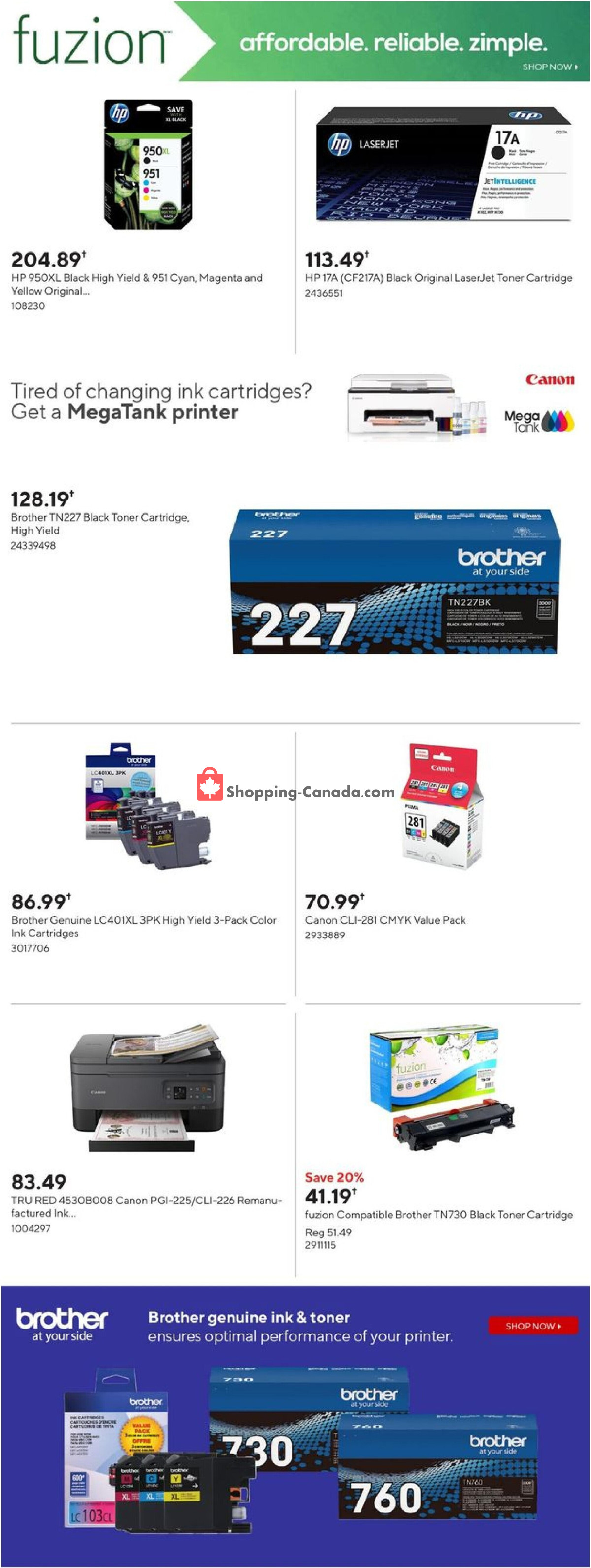 Staples flyer from Wednesday May 8, 2024 to Tuesday May 14, 2024 - page 18