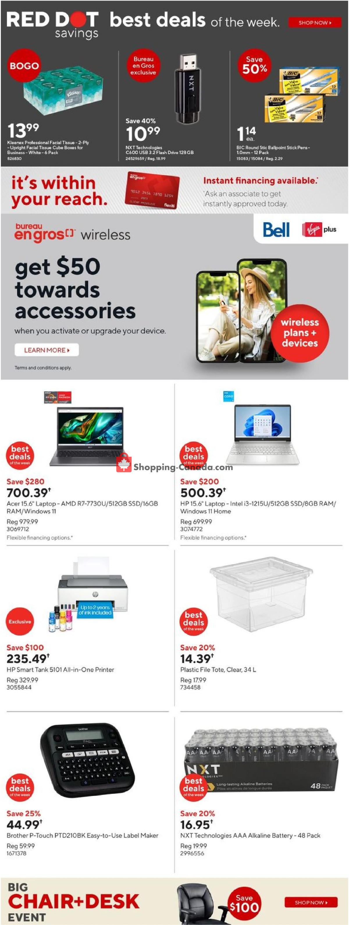 Staples flyer from Wednesday May 8, 2024 to Tuesday May 14, 2024 - page 2