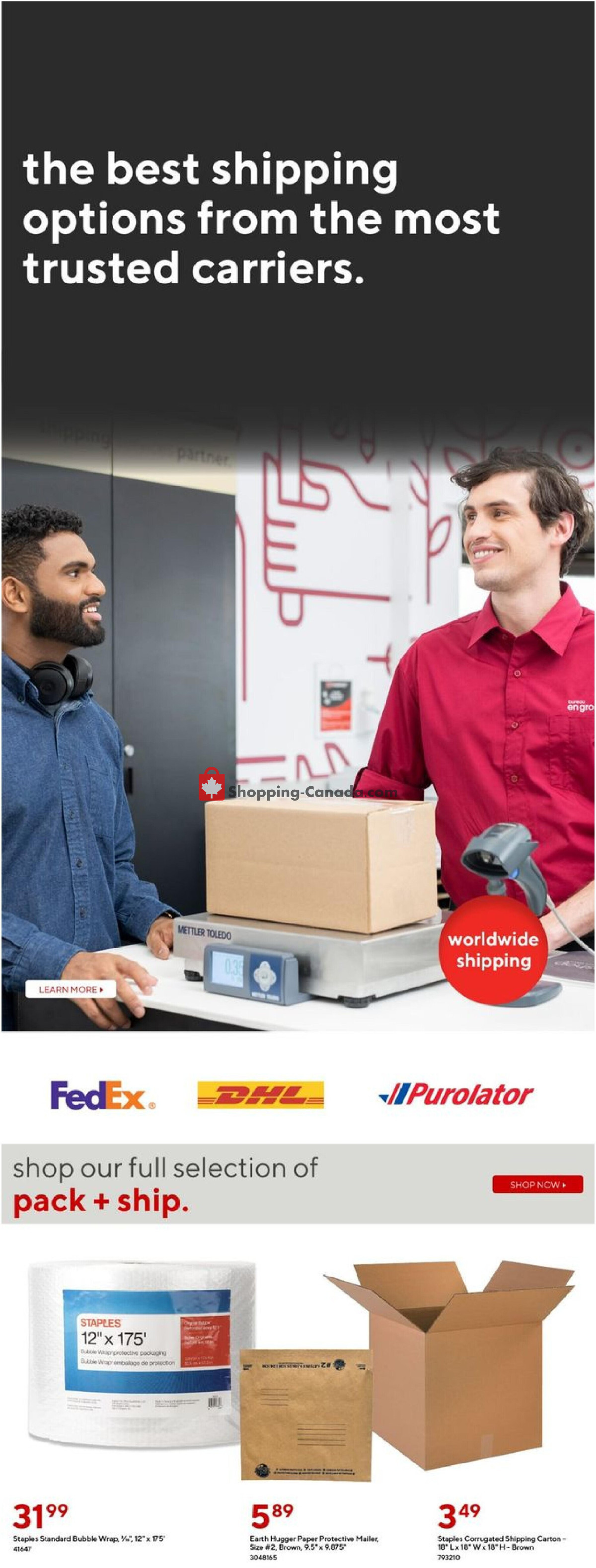 Staples flyer from Wednesday May 8, 2024 to Tuesday May 14, 2024 - page 23