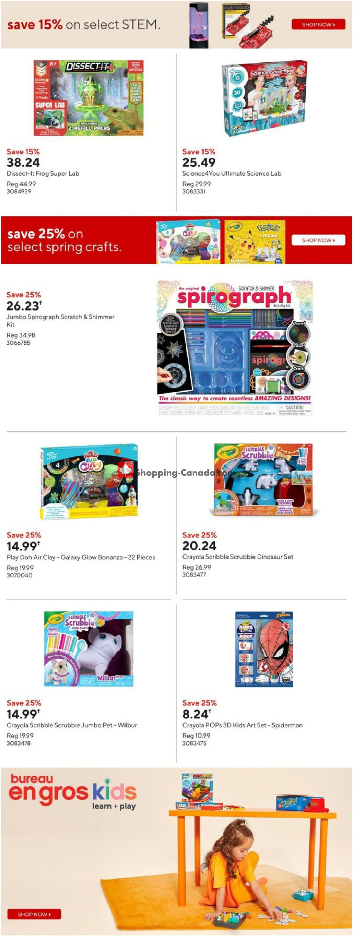 Staples flyer from Wednesday May 8, 2024 to Tuesday May 14, 2024 - page 25