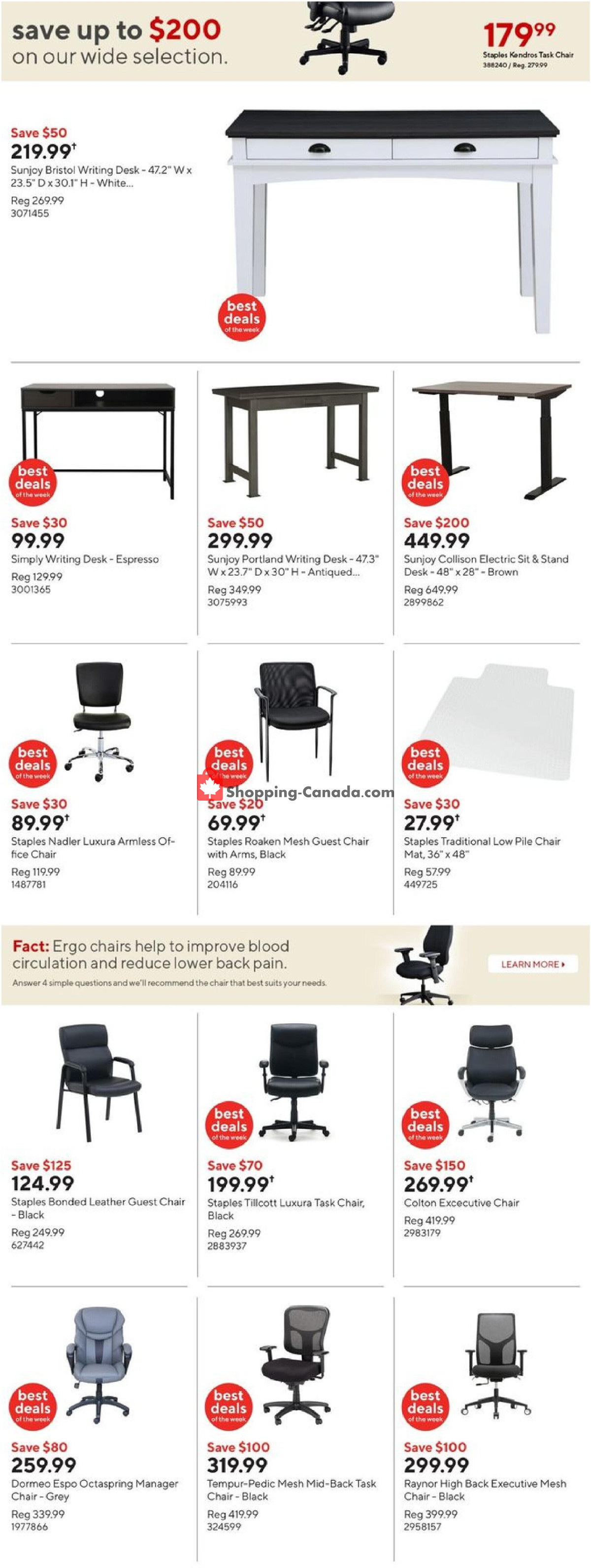 Staples flyer from Wednesday May 8, 2024 to Tuesday May 14, 2024 - page 3