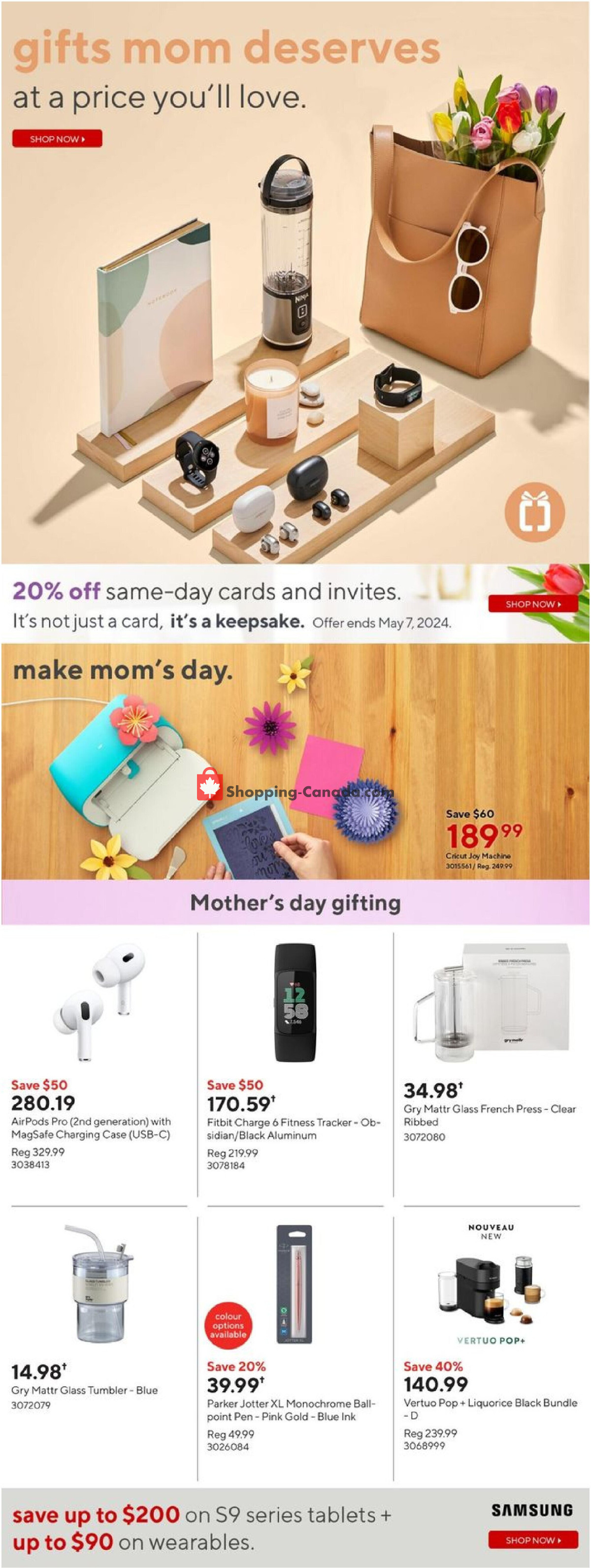 Staples flyer from Wednesday May 8, 2024 to Tuesday May 14, 2024 - page 5