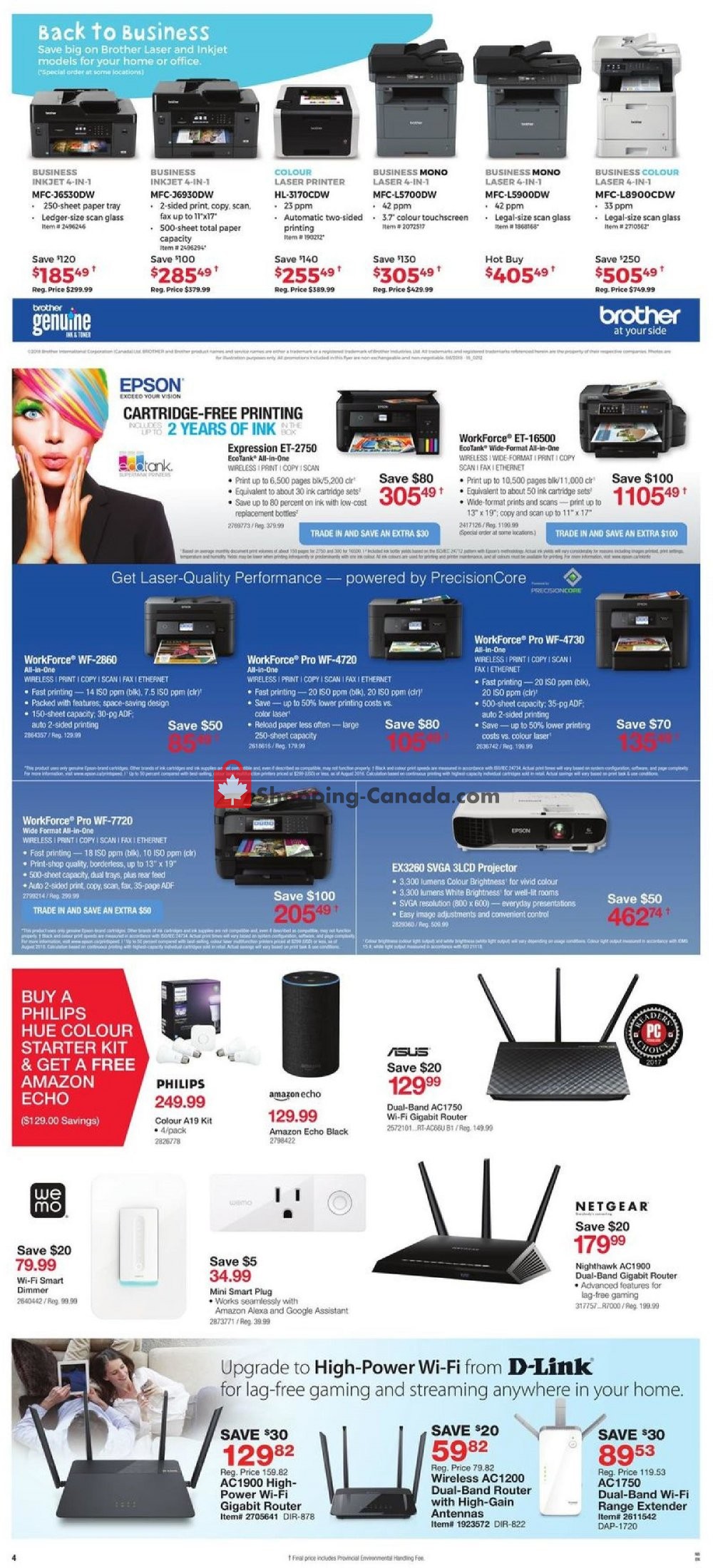 Staples flyer from Wednesday October 3, 2018 to Tuesday October 9, 2018 - page 7